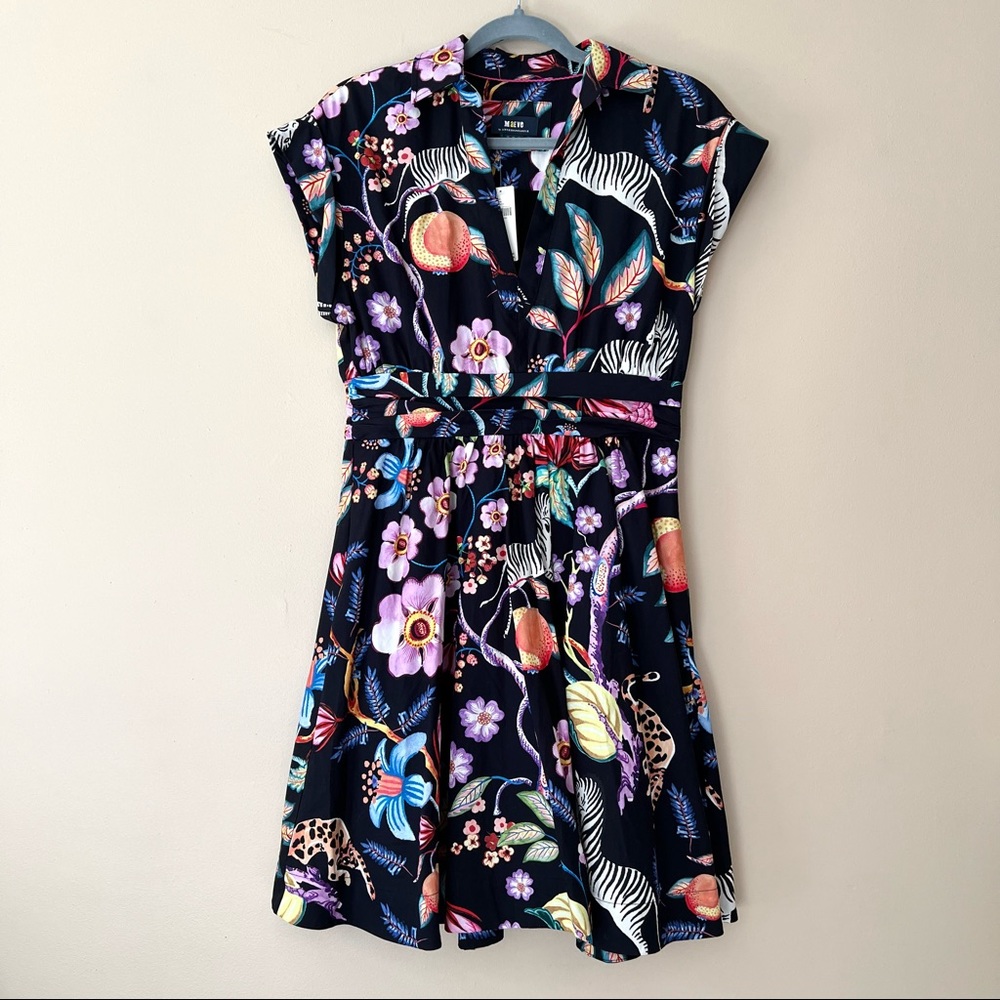 NWT Anthropologie Maeve Floral Mini Dress - Picture 3 of 13